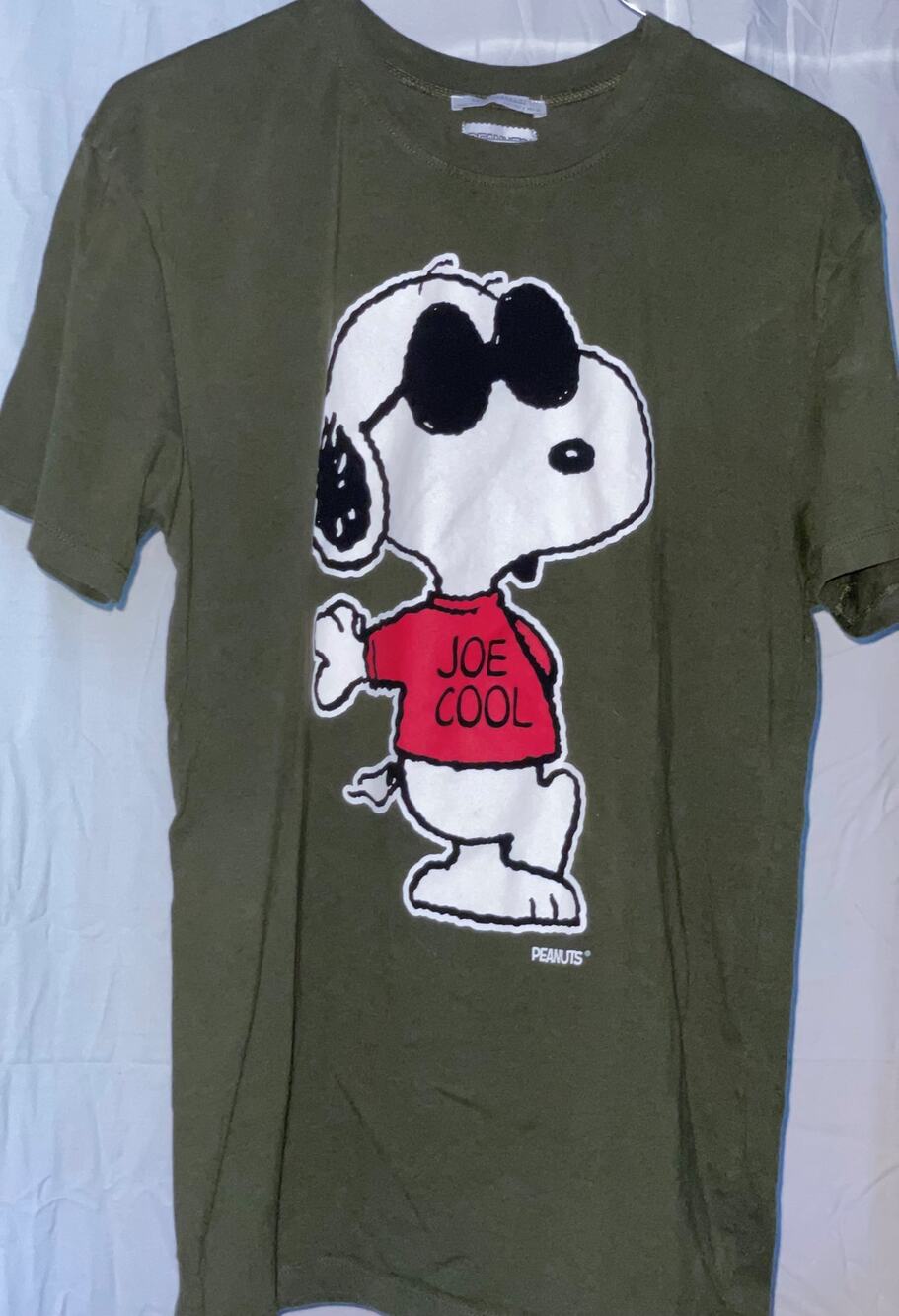 Zara Snoopy Joe Cool Tee Sz S EUC